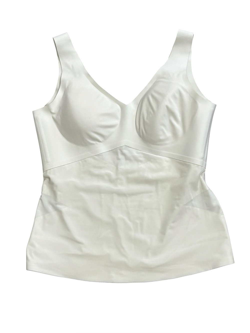 Honeylove Liftwear Tank Shapewear White Wireless Size XL Slimming